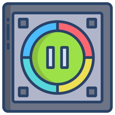 Video kamera. Basit resimleme