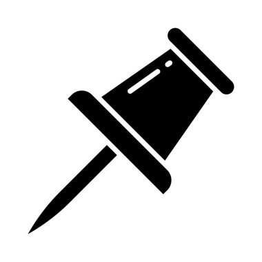 itme PIN simge vektör çizim