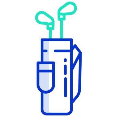 bagaj. Web simgesi basit illüstrasyon