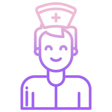 Web simgesi adam vektör illüstrasyonu 