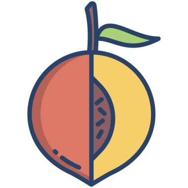 lemon. Web simgesi basit illüstrasyon