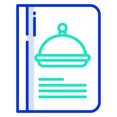 Menü simgesi vektör resimleme arkaplanı 