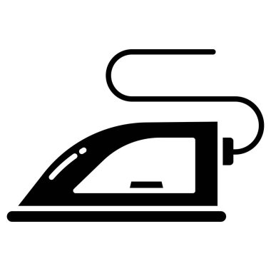 Demir gibi. Web simgesi basit tasarım