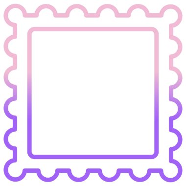 çerçeve simge vektör çizim 