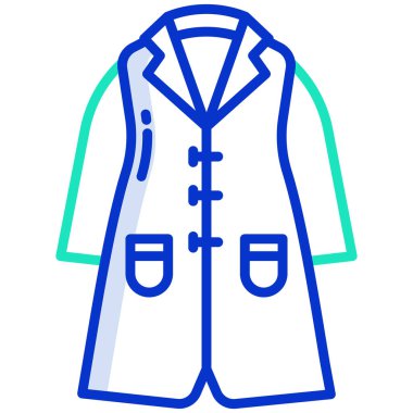 Giysi. Web simgesi basit illüstrasyon