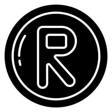 Para simgesi, vektör illüstrasyonu