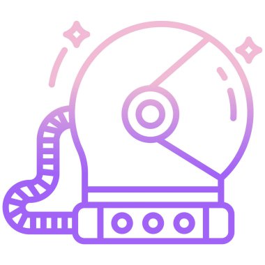 robot. Web simgesi basit illüstrasyon