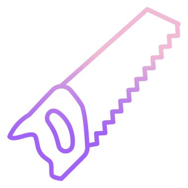 Gördüm. Web simgesi basit illüstrasyon