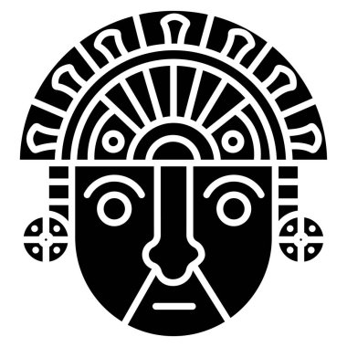 Tumi web simgesi basit vektör illüstrasyonu