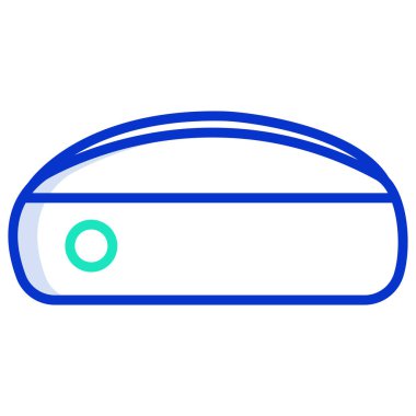 El çantası simgesini, basit vektör çizim