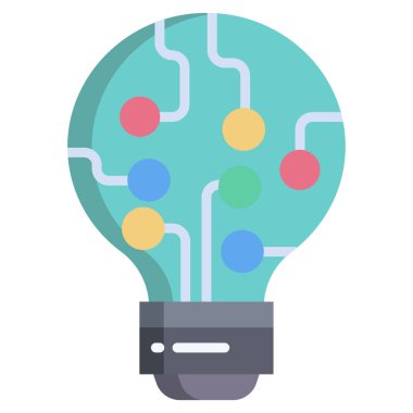 Bir fikrim var. Web simgesi basit tasarım