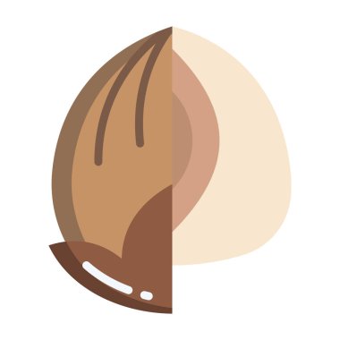 Yaprak ikonu vektör illüstrasyonu