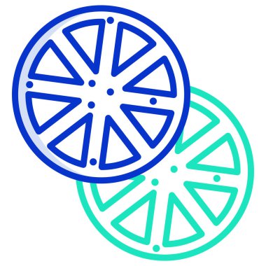 Basit vektör simgesi, yahninin çizimi