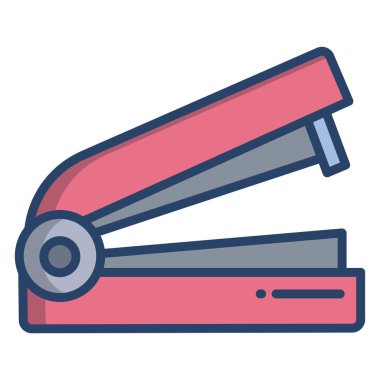 Basit vektör simgesi, Stapler illüstrasyonu