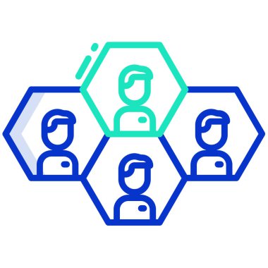 seo modern simgesinin vektör illüstrasyonu