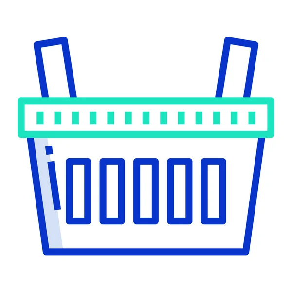 Shopping Cart Icon Vector Illustration — Stock Vector