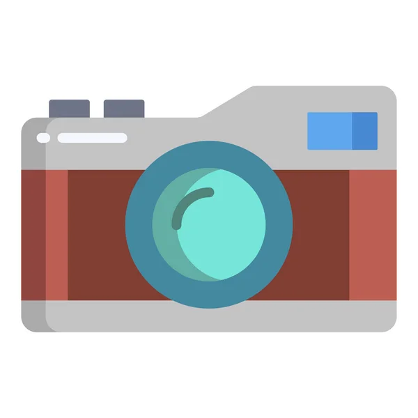 Camera Web Icon Simple Illustration — Stock Vector