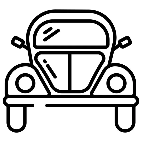 Escarabajo Icono Simple Ilustración Vectorial — Archivo Imágenes Vectoriales