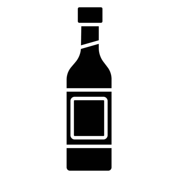 Vodka Web Icon Semplice Illustrazione Vettoriale — Vettoriale Stock