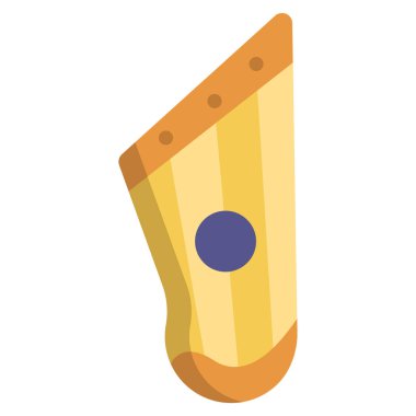 Yiyecek ve içecek ikonunun vektör illüstrasyonu