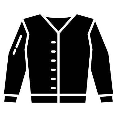 Ceket simge vektör çizim