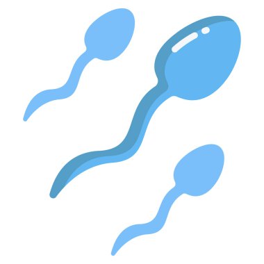 sperm, web simgesi basit tasarım