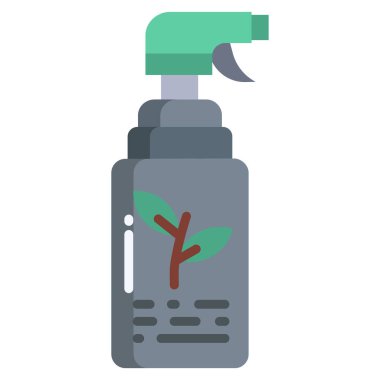 Sprey şişe ikonu. Web için basit vektör simgesi