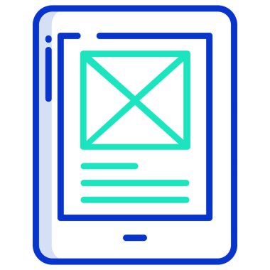 çerçeve simge vektör çizim 