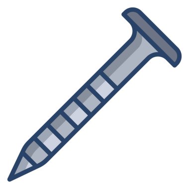 Kalem. Web simgesi basit illüstrasyon