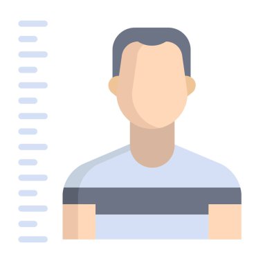 Beyaz arkaplanda hırsız basit vektör simgesi