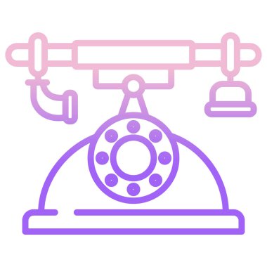 Telefon. Web simgesi basit tasarım