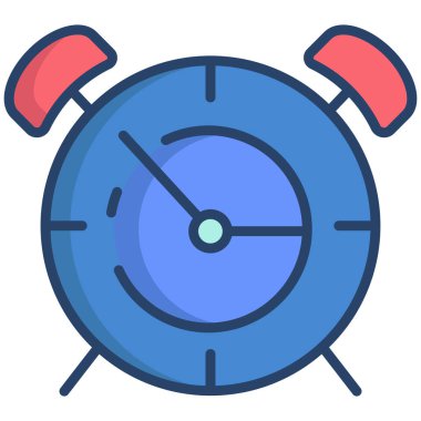 vektör çizim çalar saat