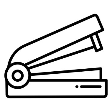 Basit vektör simgesi, Stapler illüstrasyonu