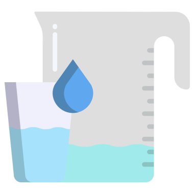 Jug, web simgesi basit illüstrasyon