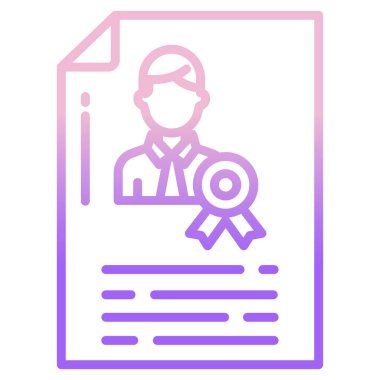 Glyph tasarımında CV simgesi