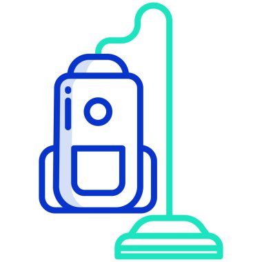 Vakum Temizleyici Web simgesi basit vektör illüstrasyonuName