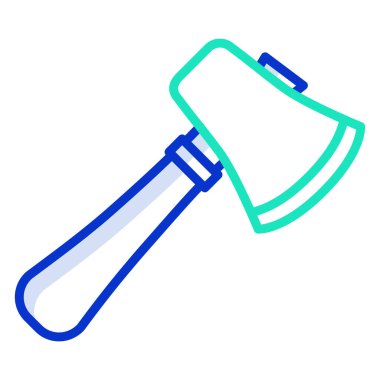 Balta ağ simgesi, vektör illüstrasyonu 