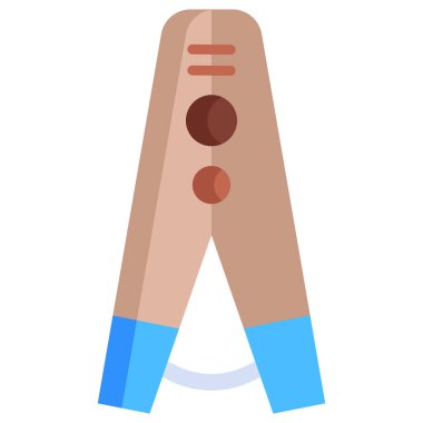 Kamp yapmak. Web simgesi basit illüstrasyon