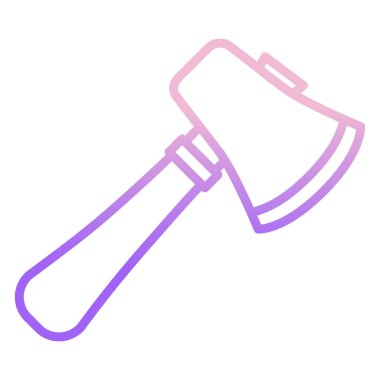 Balta ağ simgesi, vektör illüstrasyonu 