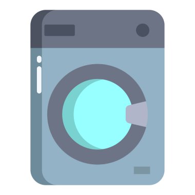 çamaşır simgesi, vektör illüstrasyonu