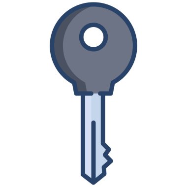 Anahtar. Web simgesi basit illüstrasyon 