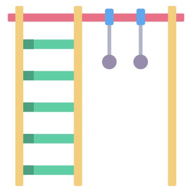 Ksilofon. Web simgesi basit tasarım