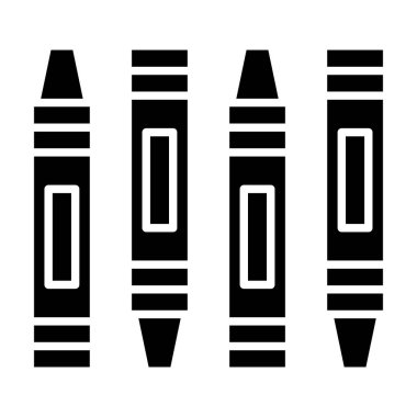 Basit vektör simgesi, Pastel Boyaların çizimi