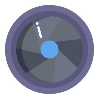 Basit vektör simgesi, açıklığın resmedilmesi 