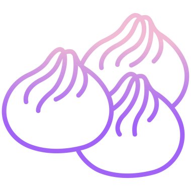 Yemek. Web simgesi basit illüstrasyon