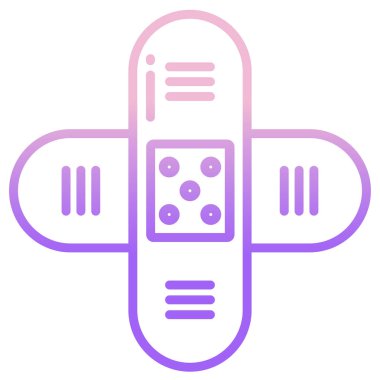 bandaj vektör çizim