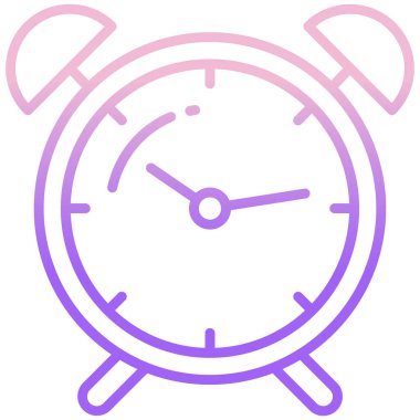 vektör çizim çalar saat