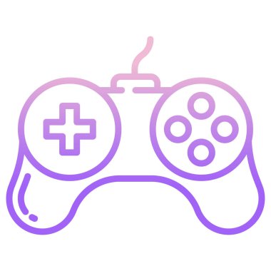 Oyun kolu. Web simgesi basit illüstrasyon