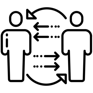 kullanıcı. Web simgesi basit illüstrasyon