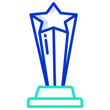 Ödül. Web simgesi basit illüstrasyon